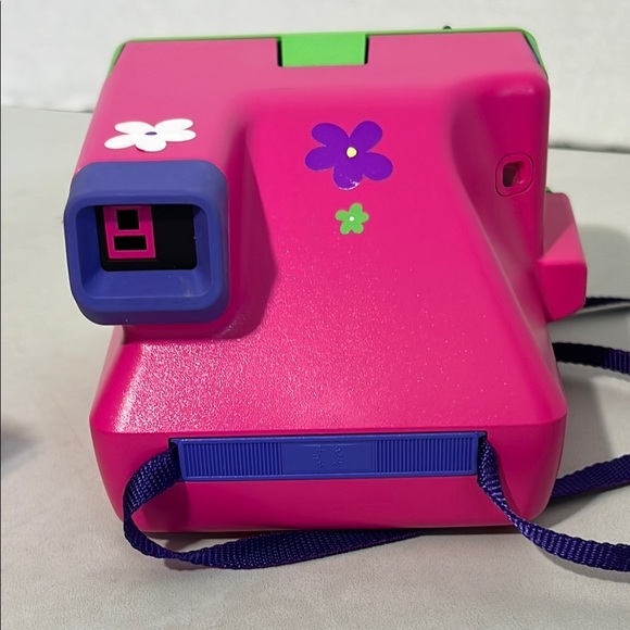 Barbie Mattel 1999 Polaroid Pink and Green Instant Camera In Box - Picture 2 of 16